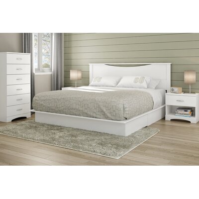 South Shore Step One Full/Queen Platform Bed & Reviews | Wayfair